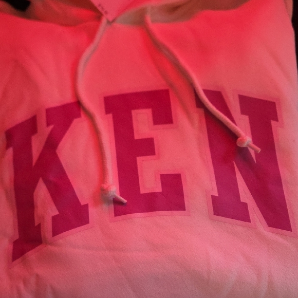 GAP Cream Hoodie with Pink Lettering - Picture 3 of 8